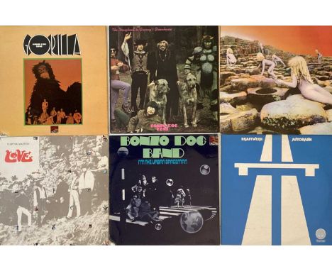 A wonderful collection of around 80 classic rock &amp; pop LPs. Artists/ titles include Led Zeppelin - Houses Of The Holy, Kr