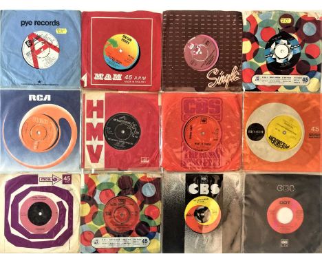 Here we have a larger collection of around 300 7" rock and pop singles, too include a number of demos. Artists/ titles includ