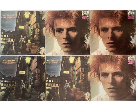 DAVID BOWIE - LP COLLECTION (WITH MULTIPLE COPIES INCLUDING 5 ORIGINAL UK ZIGGY STARDUST). Star collection of 31 LPs from Dav
