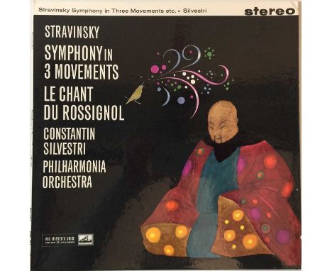 A lovely clean original UK stereo edition copy of Silvestri conducting The Philharmonia Orchestra performing Stravisnky. The 