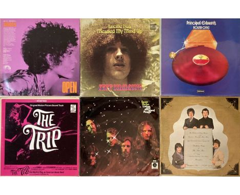 A smashing collection of 9 psych/ blues rock LPs. Artists/ titles include Principal Edwards - Round One (SML 1108, Ex/ Ex, na