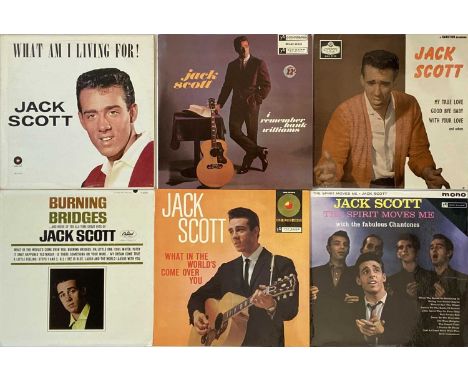 Great scott it's Jack Scott with 21 x LPs from the Canadian R&amp;R star. Titles include Jack Scott (UK og London HA-L 2156 -