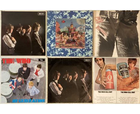 Very smart collection of 26 x essential LPs with many original/early UK pressings. Artists/titles include The Rolling Stones 