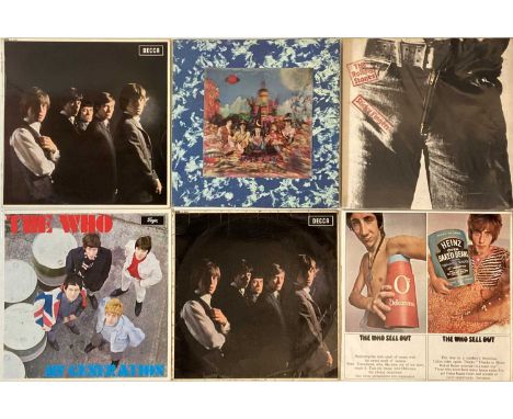 Very smart collection of 26 x essential LPs with many original/early UK pressings. Artists/titles include The Rolling Stones 