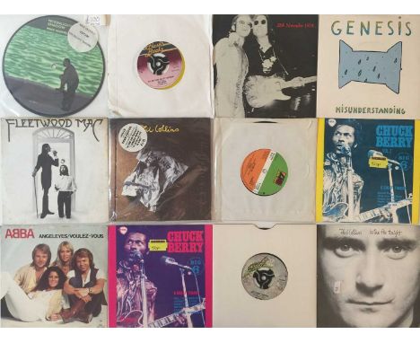 Up for grabs here we have an excellent selection of around 130 7" singles. Artists/ titles include Mike Oldfield inc Moonligh