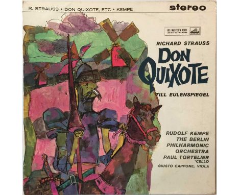 Famous recording of Rudolf Kempe with Paul Tortelier and the Berling Philharmonic performing Strauss. The record (ASD 326, cr