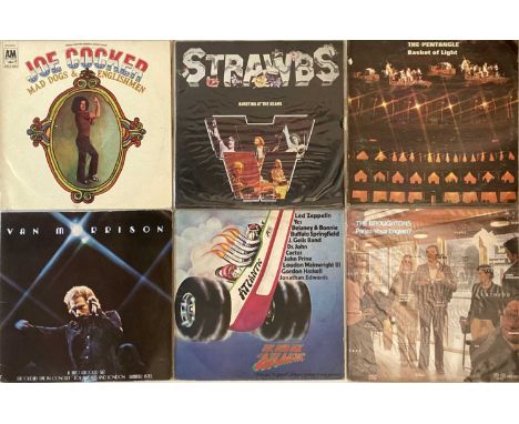 CLASSIC/PROG/FOLK/BLUES-ROCK - LPs Around 78 x brill albums. Artists/titles include The Pentangle - Basket Of Light, The Brou