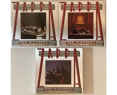 Outstanding complete set of 3 x majorly limited edition comprehensive LP box sets from 1985/1987 released on Zappa's own Bark