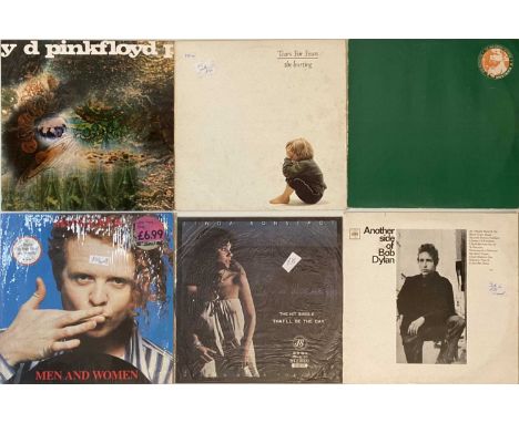 Cool bundle of 7 x LPs plus 2 x 12" (9 releases in total). Artists/titles are Pink Floyd - A Saucerful Of Secrets (2nd UK 196