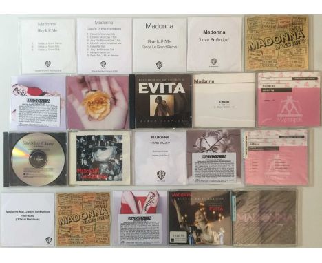 An excellent selection of around 20 Madonna CDs. All UK and European promo releases. Titles include Bedtime Story (WO285CD), 