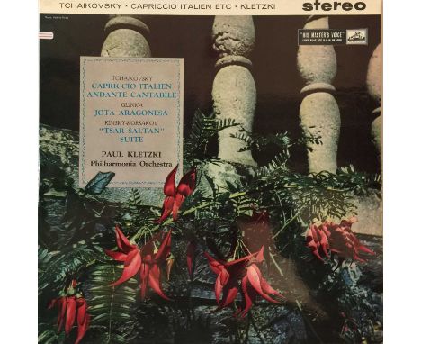 A wonderful original UK stereo recording on HMV of Paul Kletski with The Philharmonia Orchestra performing Tchaikovsky, Glink