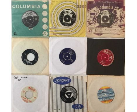 A wonderful collectors pack of around 9 7" soul rarities. Artists/ titles include The Dynamics - Misery (HLX 9809, some light