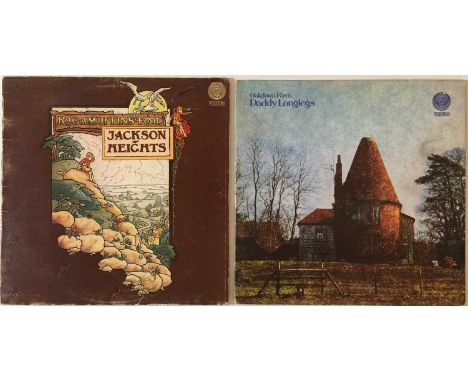 Excellent pack of 2 x original UK classic Vertigo swirl LPs. Titles are Daddy Longlegs - Oakdown Farm (6360 038 - VG with som