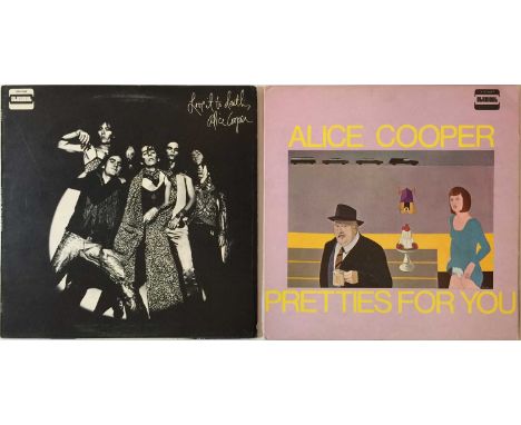 Super smart pack of 2 x early LPs from Alice Cooper, these the original UK pressings on Straight. Titles are Pretties For You