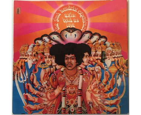 THE JIMI HENDRIX EXPERIENCE - AXIS: BOLD AS LOVE LP (COMPLETE ORIGINAL STEREO UK PRESSING - TRACK 613003). A complete origina