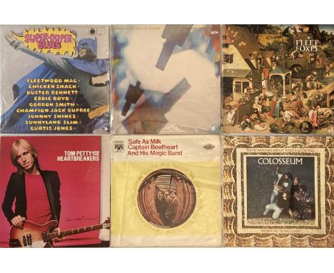  Diverse collection of around 54 x (largely) LPs from the 60s to noughties! Artists/titles include Fleet Foxes - S/T (Sub Pop