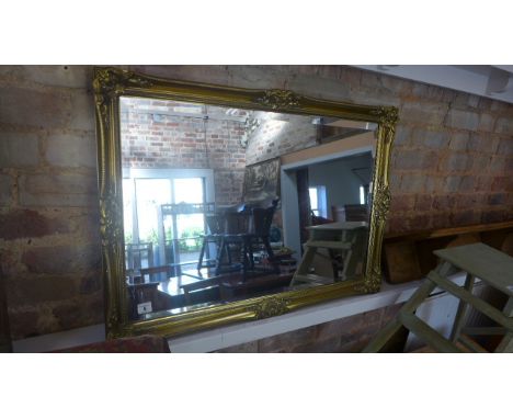 A gilt mirror - 60cm x 85cm 