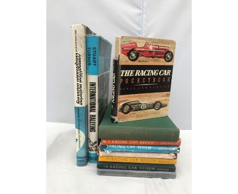 Racing/Sports Car reference volumes: Motor Sport Racing Car Review, 1950, 1951, 1952 x 2 and 1957; Armstrong (Douglas), The W