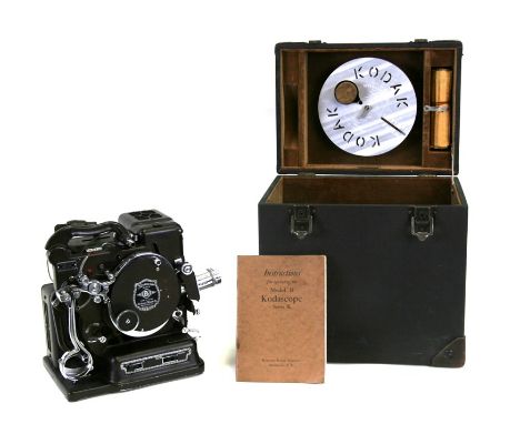 A Kodak Kodascope model B series K projector, cased 