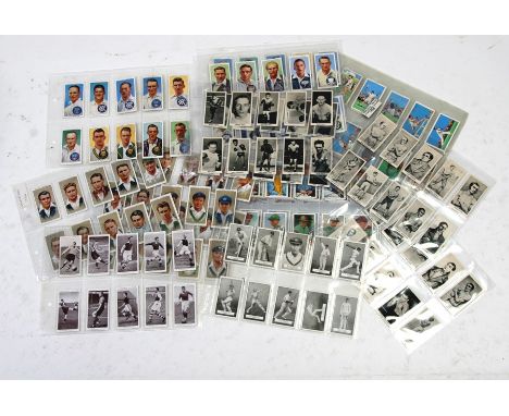 A large quantity of sporting related cigarette and trade cards covering all subjects including cricket, jockeys, horse racing