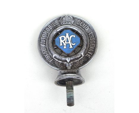 A Royal Automobile Club Associate members badge