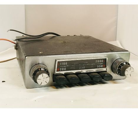 A Radiomobile LW/MW car radio, model number 600T, as fitted to Rolls-Royce cars