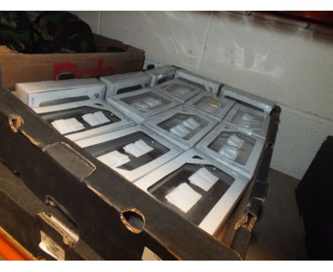 TWO TRAYS OF LIGHT SWITCHES