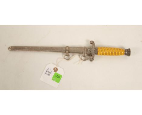 Nazi Dagger w/ yellow handleReserve: œ130#1786 