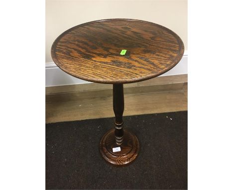 Oak wine table