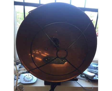 Brass early infra red lamp