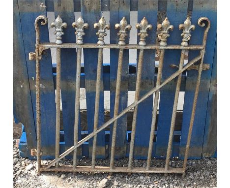 Garden gate approx measurements: length 36 inches, height 35 inches