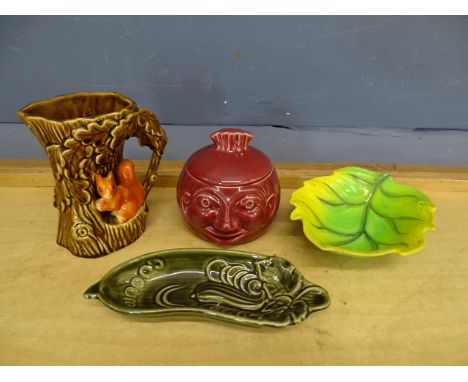 Sylvac jug, Carlton ware and Sadler serving dishes and beetroot pot&nbsp;