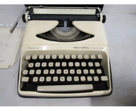 Remington typewriter&nbsp;