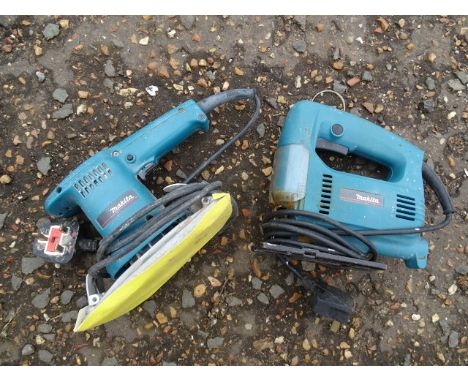 Makita sander and jigsaw from a house clearance&nbsp;