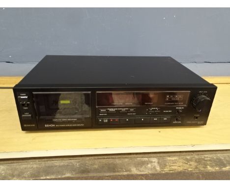 Denon stereo cassette tape deck/amplifier from a house clearance&nbsp;