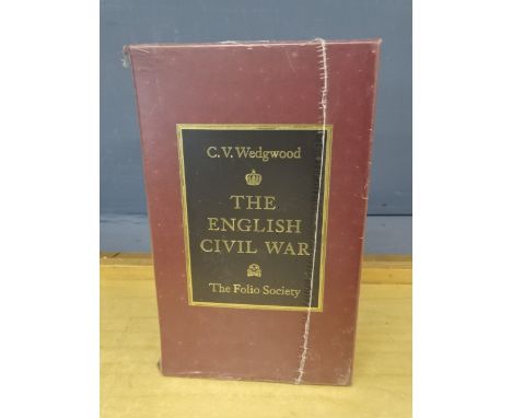 C.V. Wedgwood 'The English Civil War' 3 book box set published by The Folio Society, new and sealed&nbsp;