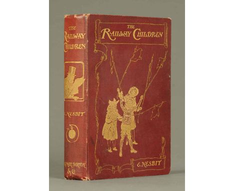 E. Nesbit, First Edition "The Railway Children" 1906, with drawings by C.E. Brock, London, Wells Gardner, Darton and Company 