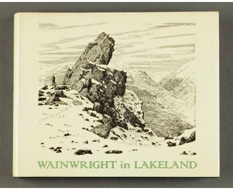 Alfred Wainwright signed First Edition, "Wainwright in Lakeland" No. 181 (see illustration).  