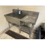 61 1/2" x 27 1/2" Stainless Sink