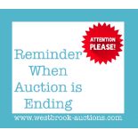 REMINDER WHEN AUCTION IS ENDING ON BIDSPOTTER