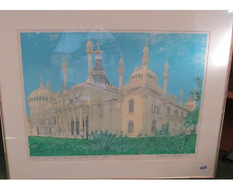 Fraser Sheau - limited print The Royal Pavilion, Midsummer 1991