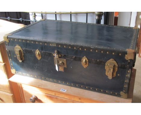 A blue trunk