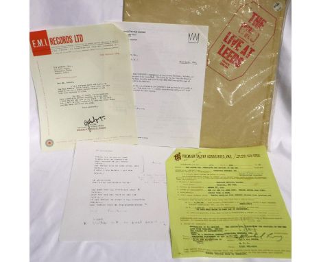 The Who live at Leeds press album circa 1970, with photographs etc, very light surface scratches to vinyl but wont affect pla