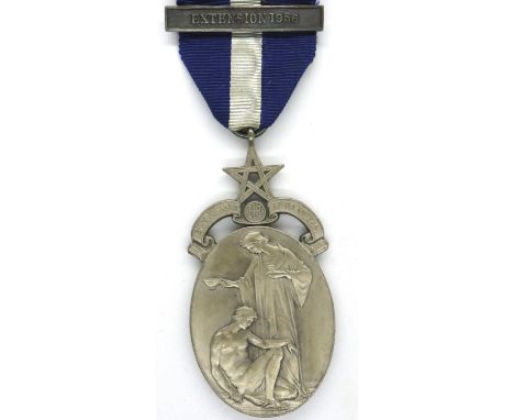Hallmarked silver Humanitarian Charity jewel, Finnesbury Park Hospital, named to W Bro A W Denney, lodge no 305, 45g. P&amp;P