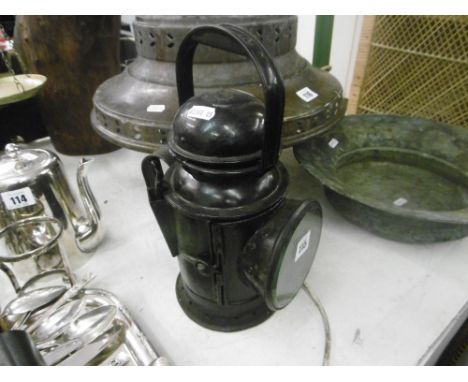 A RAILWAY LANTERN