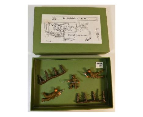 A vintage boxed British Made Toy: British Army in the War - Royal Engineers