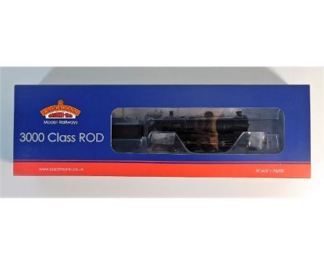 A boxed 00 gauge Bachmann model train: BM 31-127 3000 Class ROD 3023