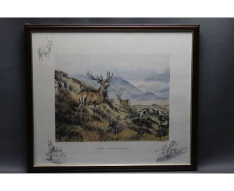 Roz Goody a signed limited edition print, published by the Jane Neville Gallery "Surveyed The Scene With Piercing Ken" 211/85