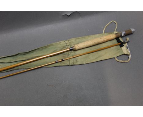 Hardy The Phantom Holokona trout fly rod, in two sections, 8' line 5.