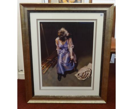 Robert Lenkiewicz (1941-2002), 'Painter with Women, St Antony Theme', signed limited edition print No.218/475, with certifica